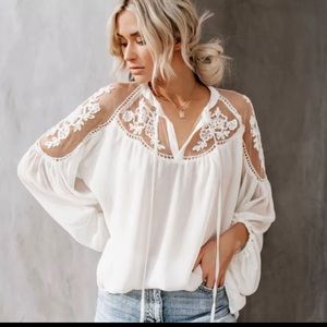 Long sleeve light shirt